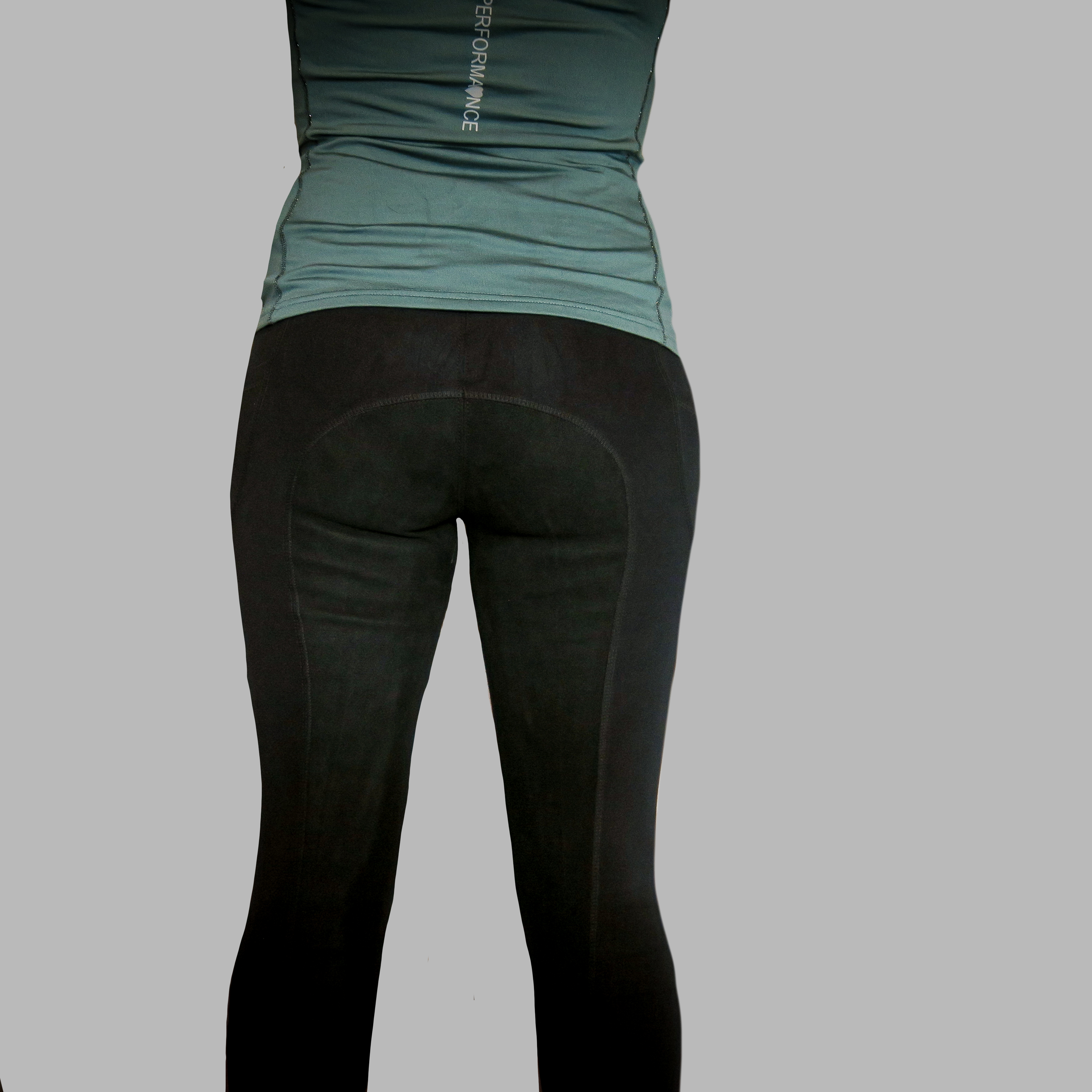 Reitleggings Kunstleder Winter